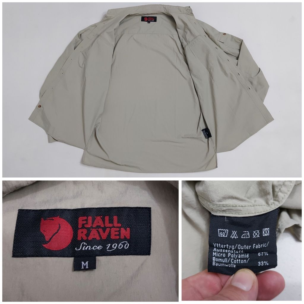 Cămașa trekking Fjallraven G1000, munte vânătoare, marimea M (men)