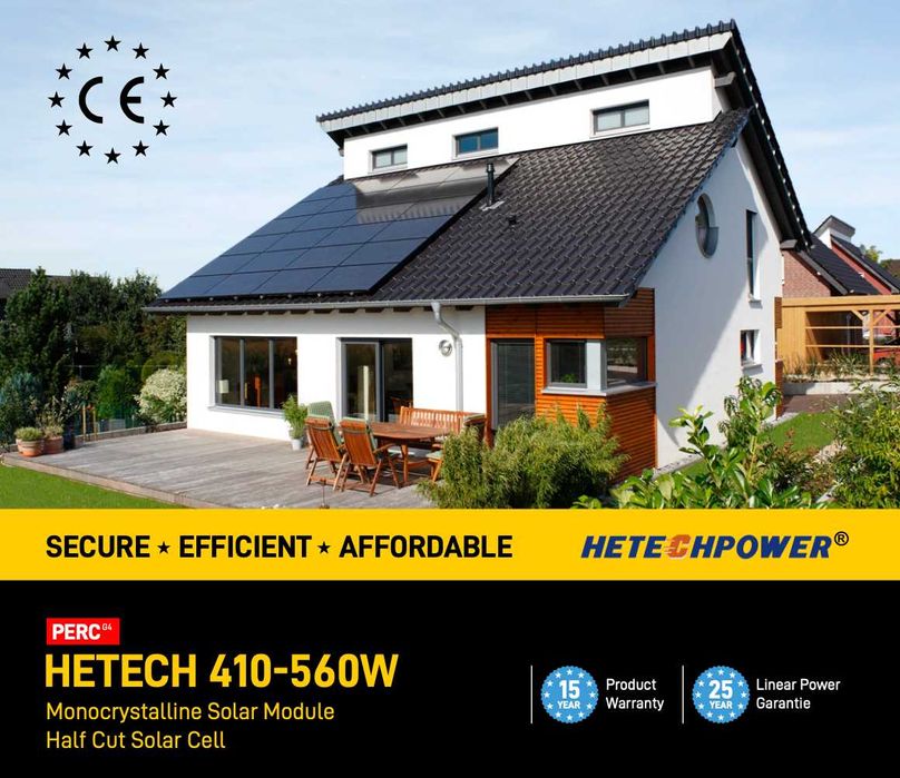 Panou Solar Fotovoltaic 550 W Perc Monocristalin Eficienta 21,3%