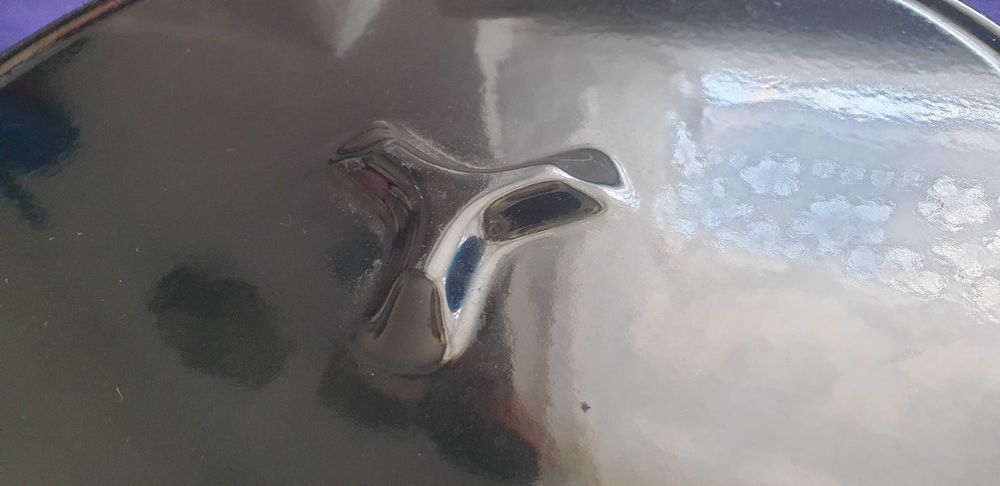 Farfurie din metal pentru cuptorul cu microunde