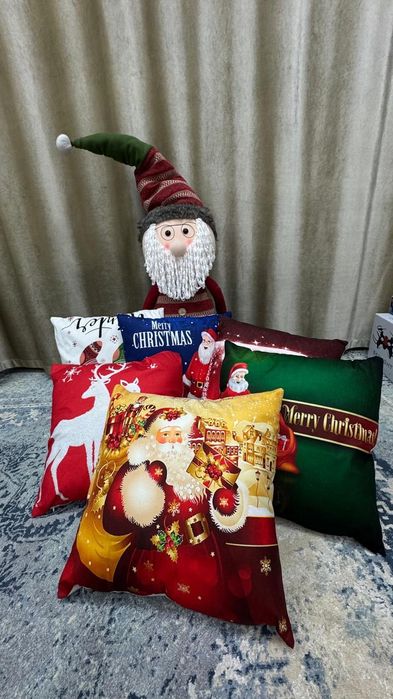 Новогодние подушки