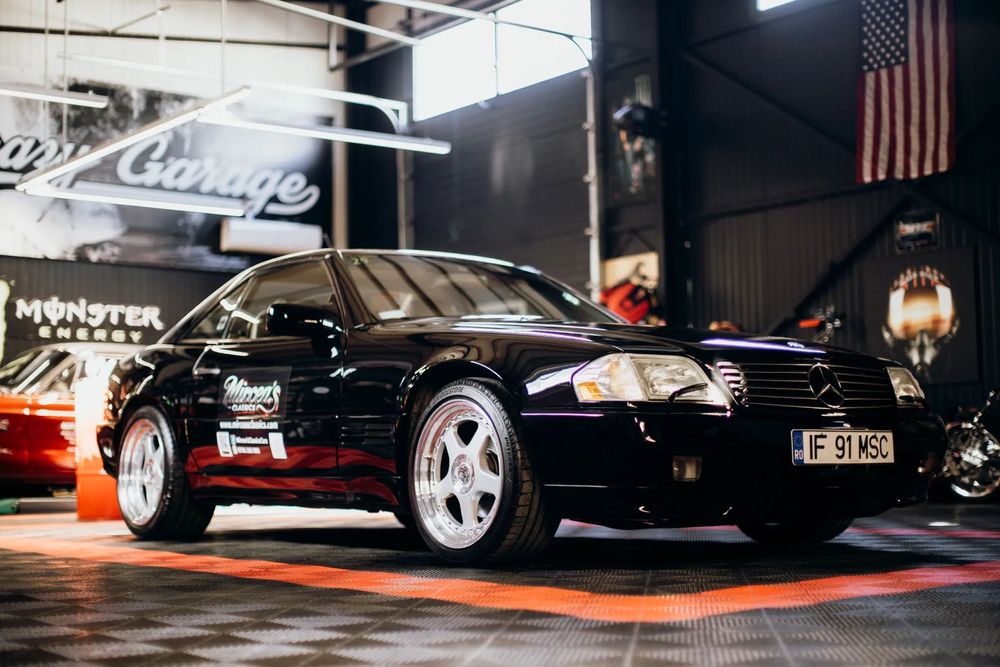 Mercedes-Benz SL Mercedes 500 SL cabrio V8 - recondiționat complet, cu atestat istoric