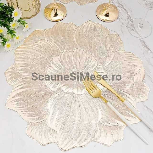 Suport Farfurie, Protectie Masa, Decor Masa, Set 6 Buc, PVC, 38cm