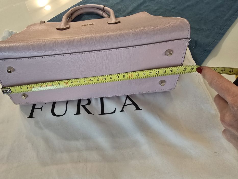 Чанта furla-  цвят розово