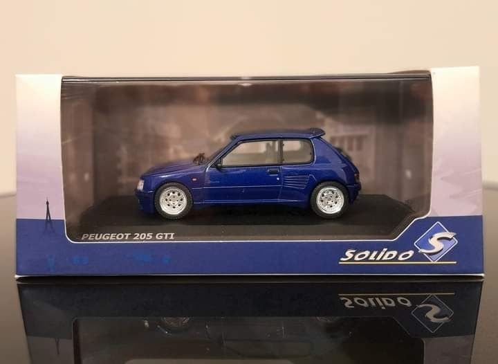 Peugeot 205 GTI with Dimma Bodykit 1:43 Solido