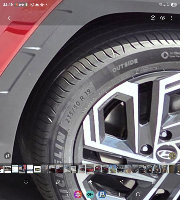 Vand 4 anvelope vara Michelin Primacy 235 50 19 folosite 2000km