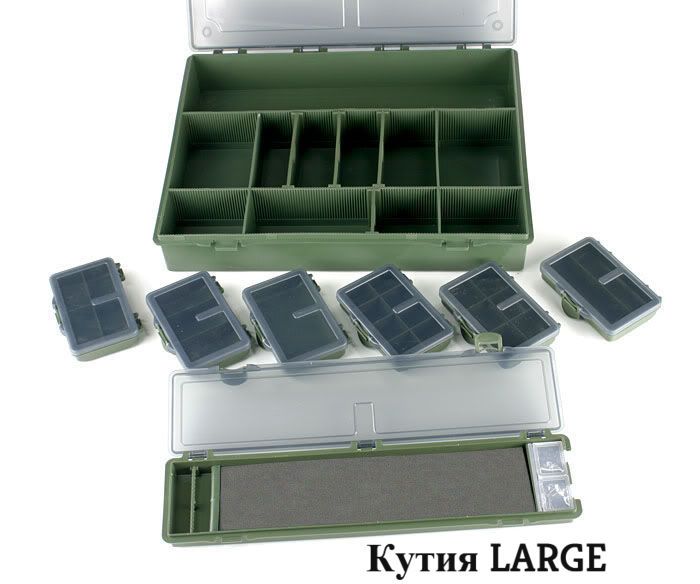 CARP ACADEMY Шаранджийска кутия Carp Box SET