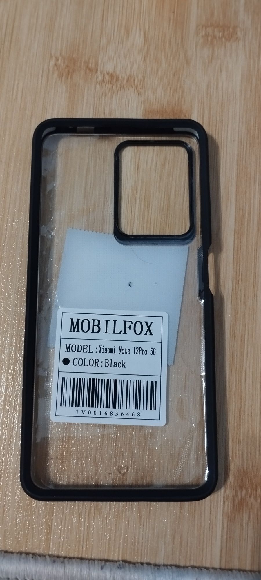 Vând husă mobilfox pentru xiaomi redmi note 12pro 5g