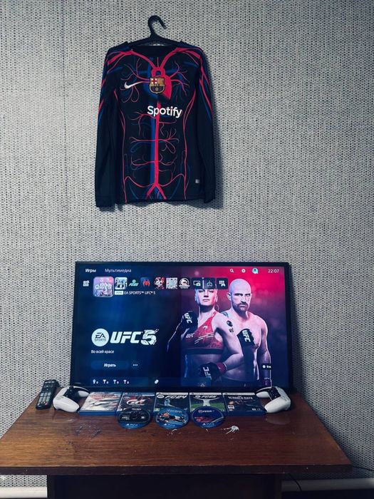 ПС 5 ойындарымен в подарк