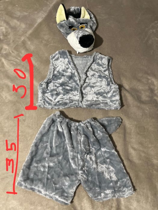 Продам детский новогодний костюм волка