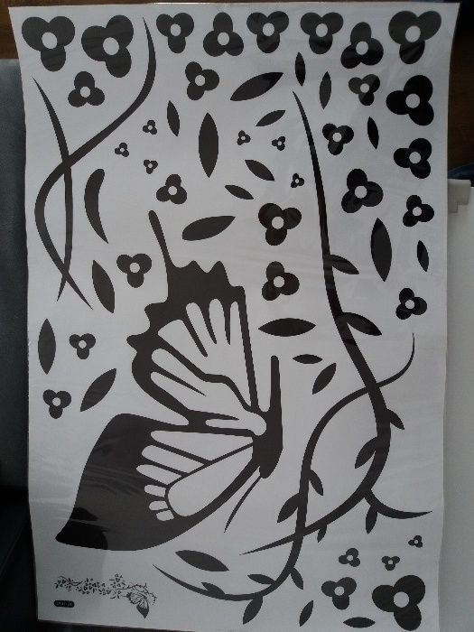 Sticker perete /Mickey și Minnie/fluture