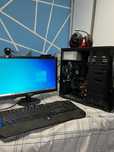 Unitate cu monitor, tastatura , casti si web cam !