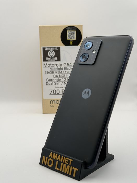 Motorola G54 5G Grey 256GB/12Gb RAM Garantie 12 Luni , AMANET NO LIMIT