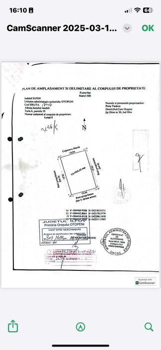 Teren Intravilan Otopeni , direct proprietar