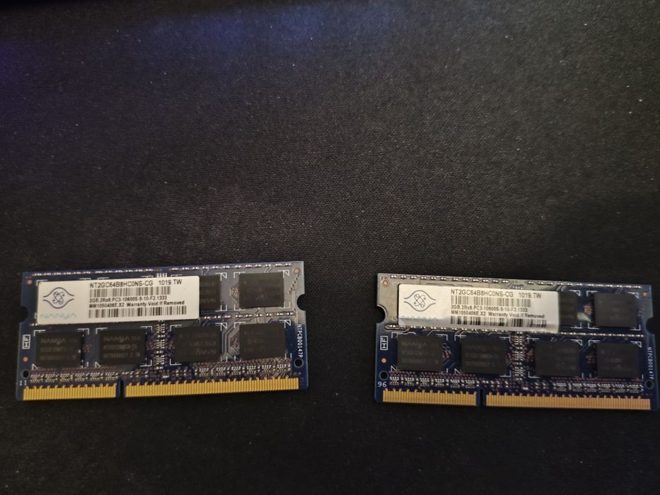 Memorii Ram Laptop Nanya 2gb DDR3 1333mhz PC3-10600