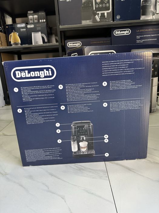 Кофемашина DeLonghi Magnifica Start с сенсорной управленией, офф гаран