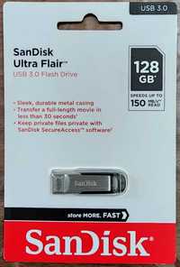 Флешка SanDisk Ultra Flair USB 3.0 128 GB