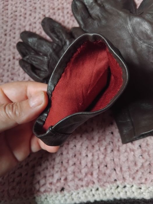 Mănuși piele naturala