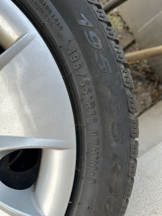 Cauciucuri pirelli+jante de tabla 5x120 OFERTA