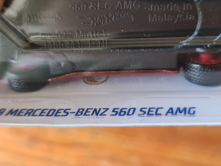 STH Hot Wheels Mercedes Benz 560 SEC