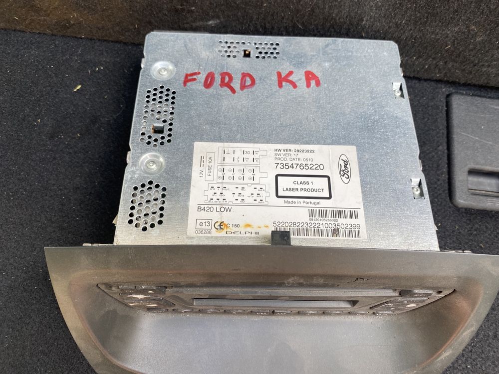 Cd-Radio Ford Ka/ Сд-Радио Форд Ка 2011