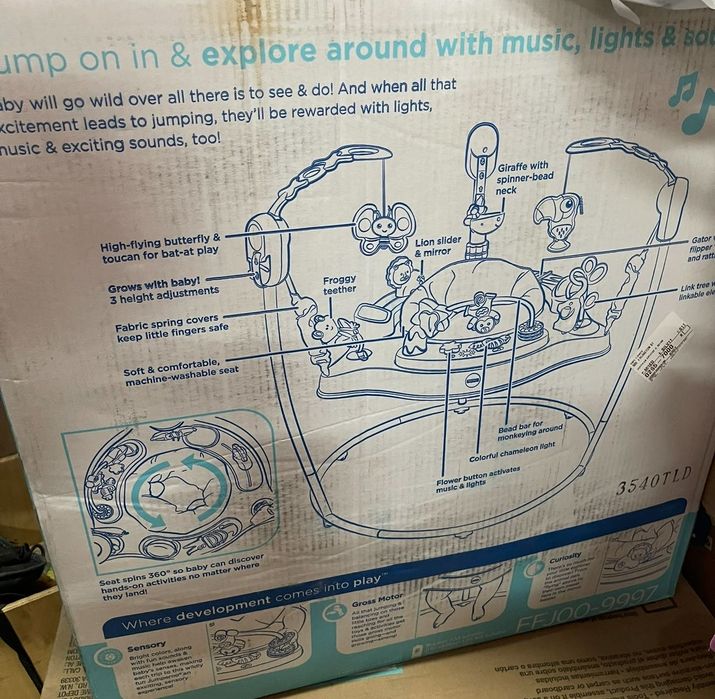 Бънджи за скачане и сензорни активности