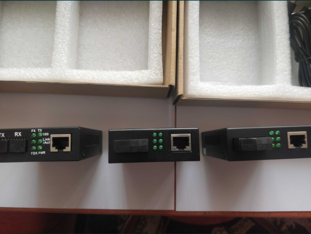 Media Convertor Fibra Optica 155Mbps XTR101-Tx1310/ Rx1550nm-25KM WDM