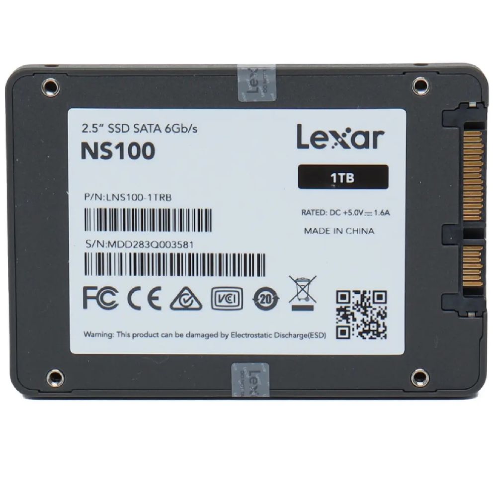 Ssd Lexar 1Tb Ns100 2.5’ Sata 6Gb/s SSD