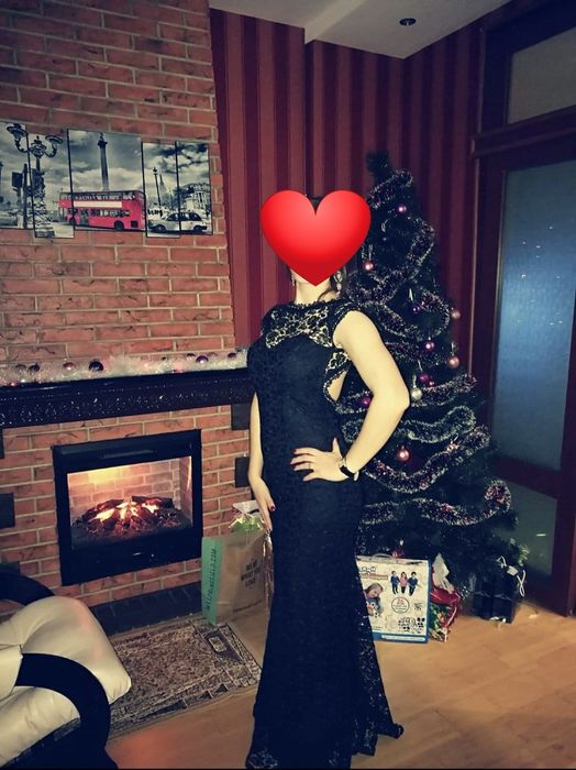 Вечернее платье (р. S-M)