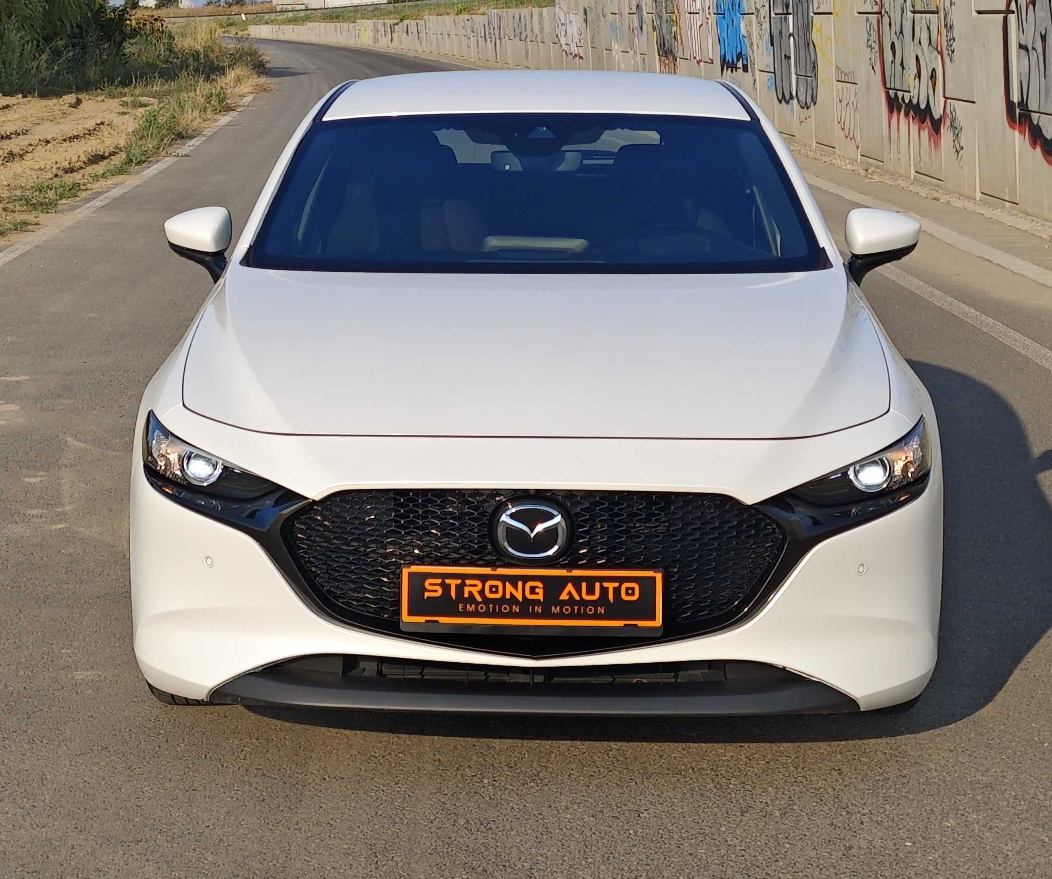Mazda 3 Hybrid Snowflake White Full Service Mazda