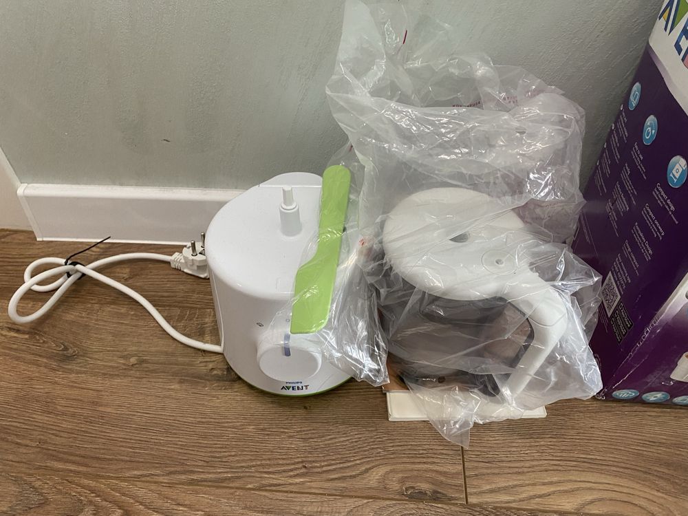 НОВ! PHILIPS AVENT 2 в 1 уред за приготвяне на пара на бебешка храна