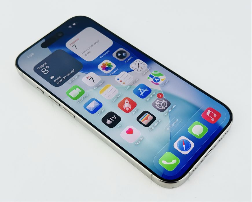 Apple iPhone 16 Pro 256GB Natural Titanium USA! Отличен! Гаранция!