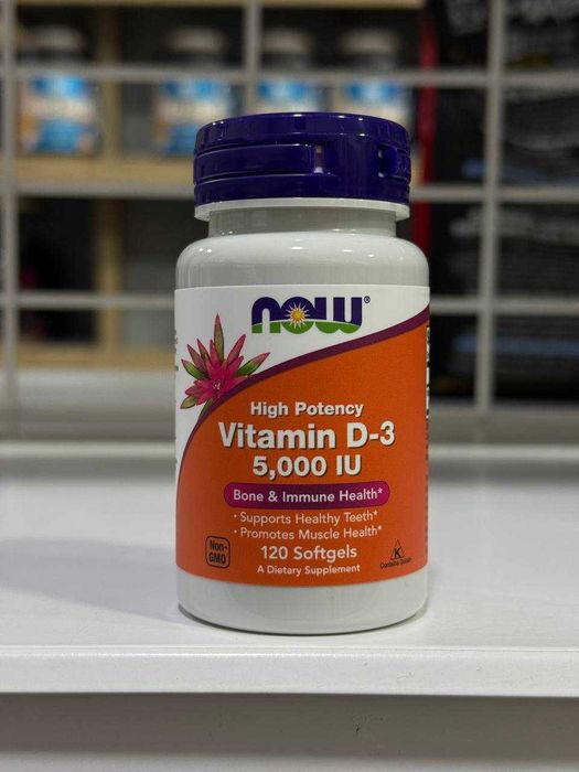 NOW D3 5000IU 120SFT
