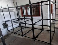 Стелажи за склад, изба, таван, гараж 120х80см, високи 200см