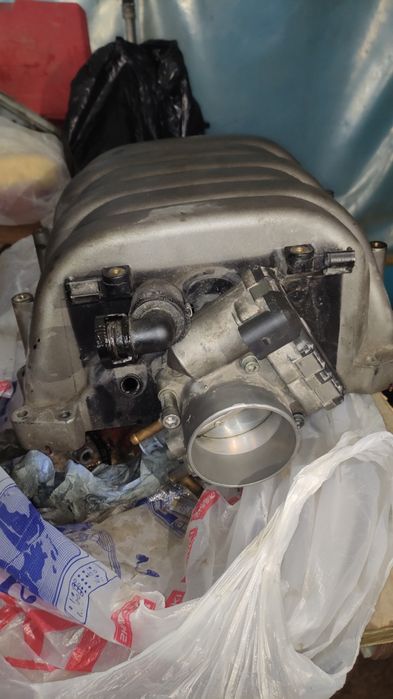 Дроссельная заслонка в сборе с катализатором