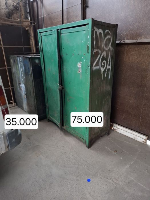 Металлические шкаф