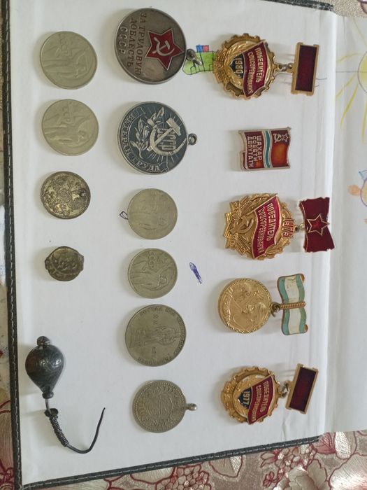 Кадимий такинчоклар ва тангалар