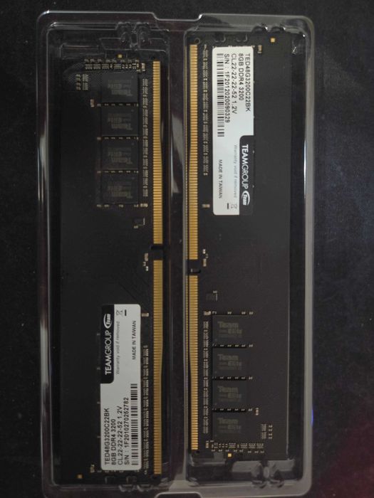DDR4 2x8Gb Team Group ELITE [TED48G3200C22BK]