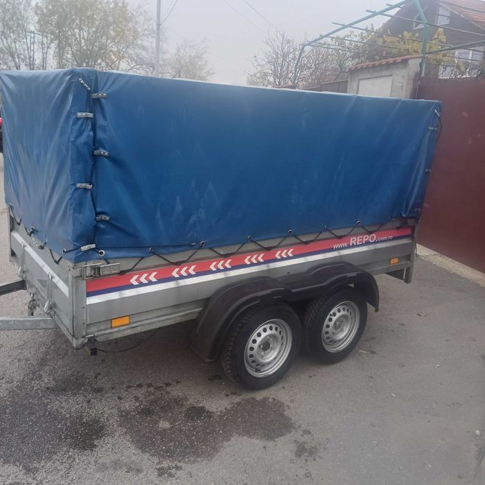 REMORCA 750Kg  pe 2 AXE