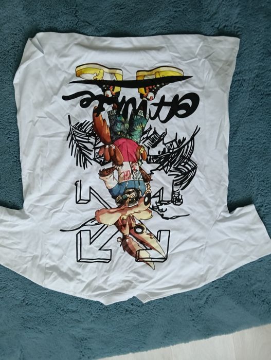 Tricou superb off white mărimea M nou