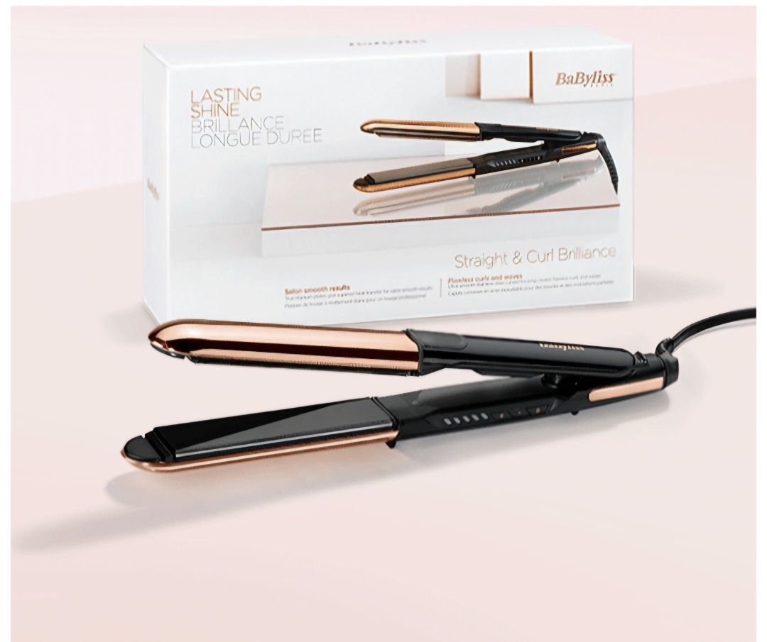 Placa par Babyliss pt par drept și bucle