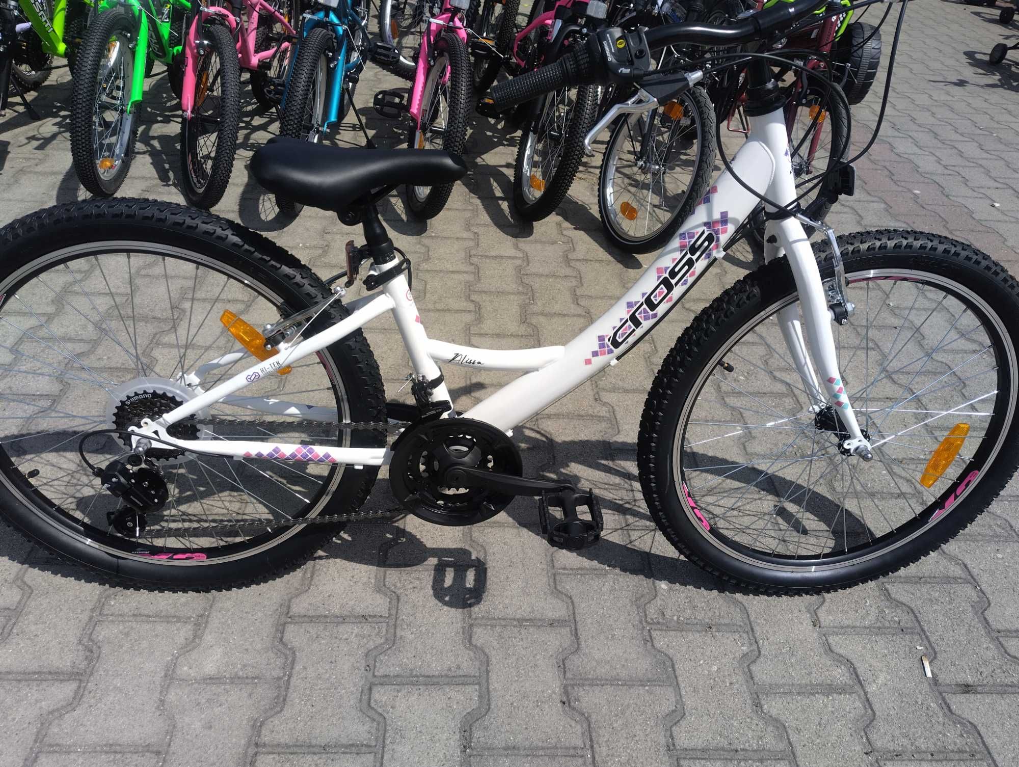 CROSS Велосипед 24" ALISSA бял