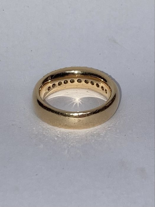 Inel aur 18kt.cu diamante 0.80ct