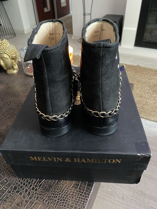 Botine piele naturala Melvin Hamilton