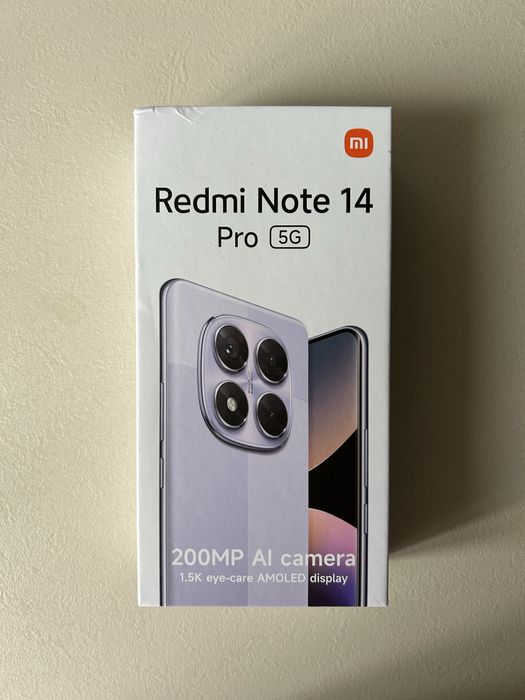 Telefon Xiaomi Redmi Note 14 Pro 5G – Nou, Sigilat + Bonus Boxă Hama