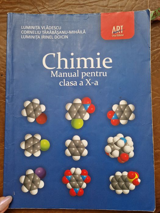 Manuale chimie pentru clasele a 10-a si a 11-a