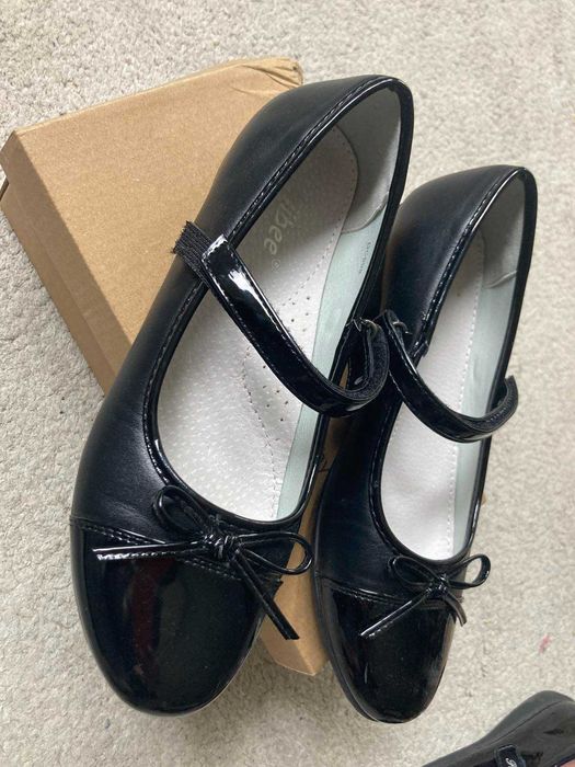 Детски балеринки, черни, 36 номер