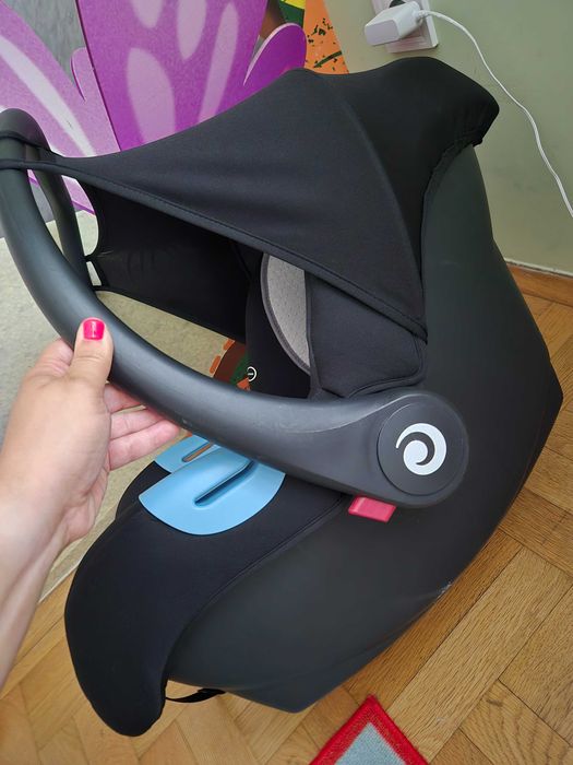 Бебешка комбинирана количка 3в1 Buba - Forester 595, сива