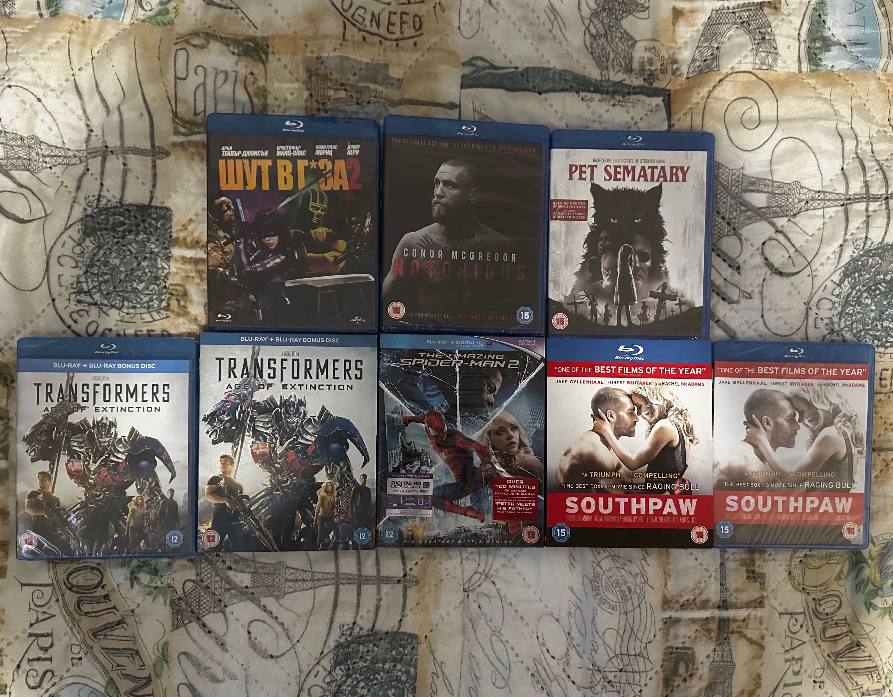 Blu-ray филми (чисто нови)