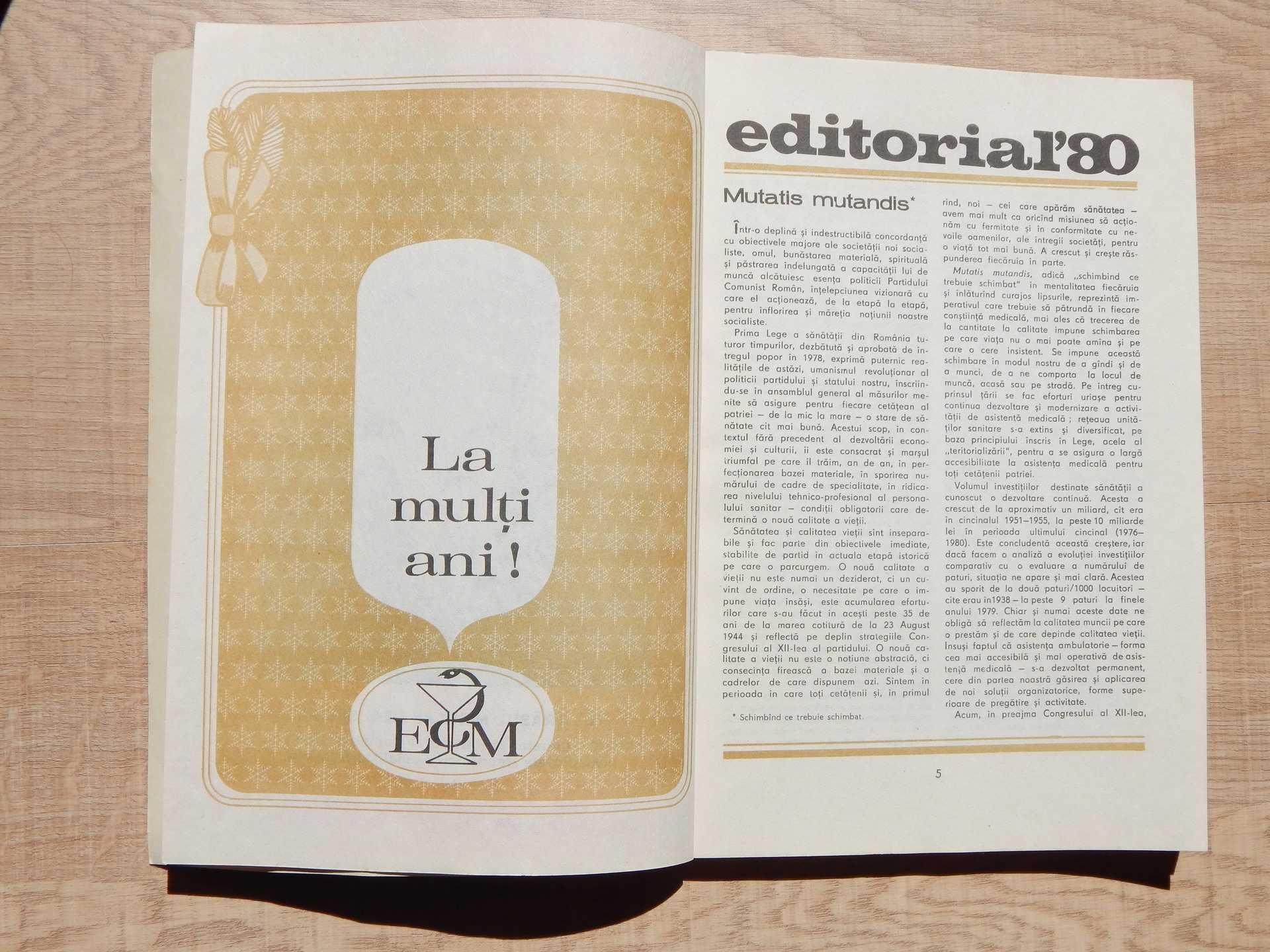 Almanahul Sanatatii Editura Medicala Bucuresti 1980