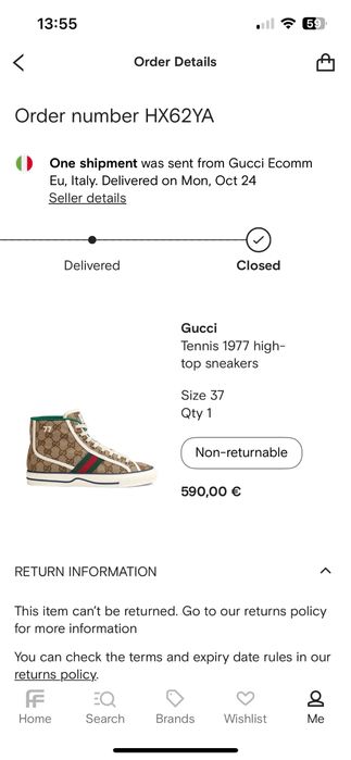 GUCCI 77 sneakers